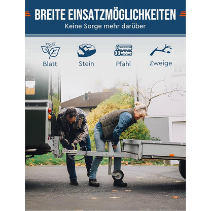 Feinmaschiges Anhängernetz 3x4m mit Spannseil – Ladungssicherung