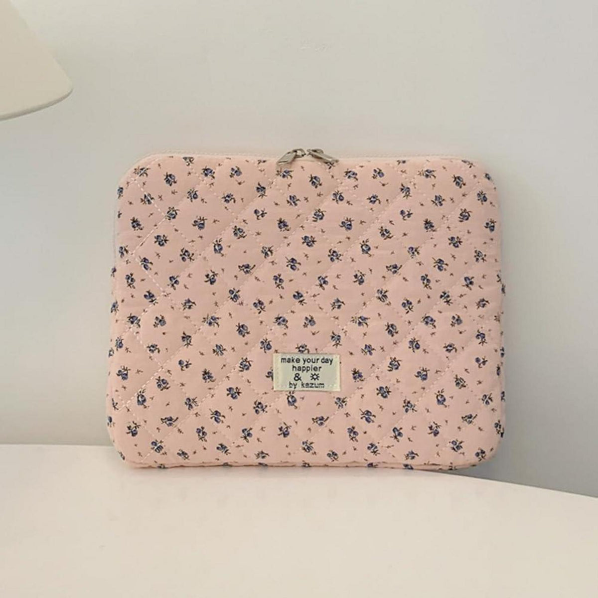 Puffy Laptop Hülle 11-15 Zoll, Süße Laptoptasche für MacBook & mehr, Rosa