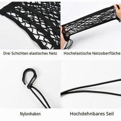 Autositzenetz für mehr Stauraum & Sicherheit