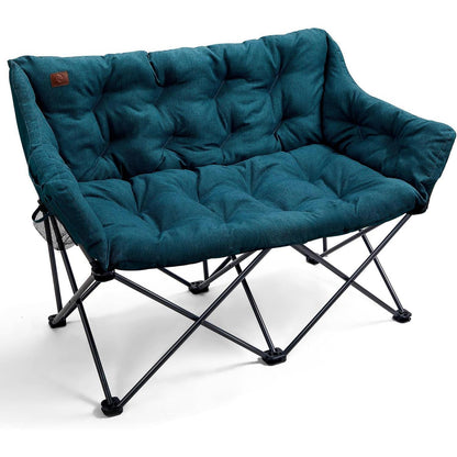 Luxus 2-Personen Campingstuhl XXL, 320kg belastbar, grün