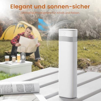 7-Tage Tablettenbox mit Schiebesystem – Weiß