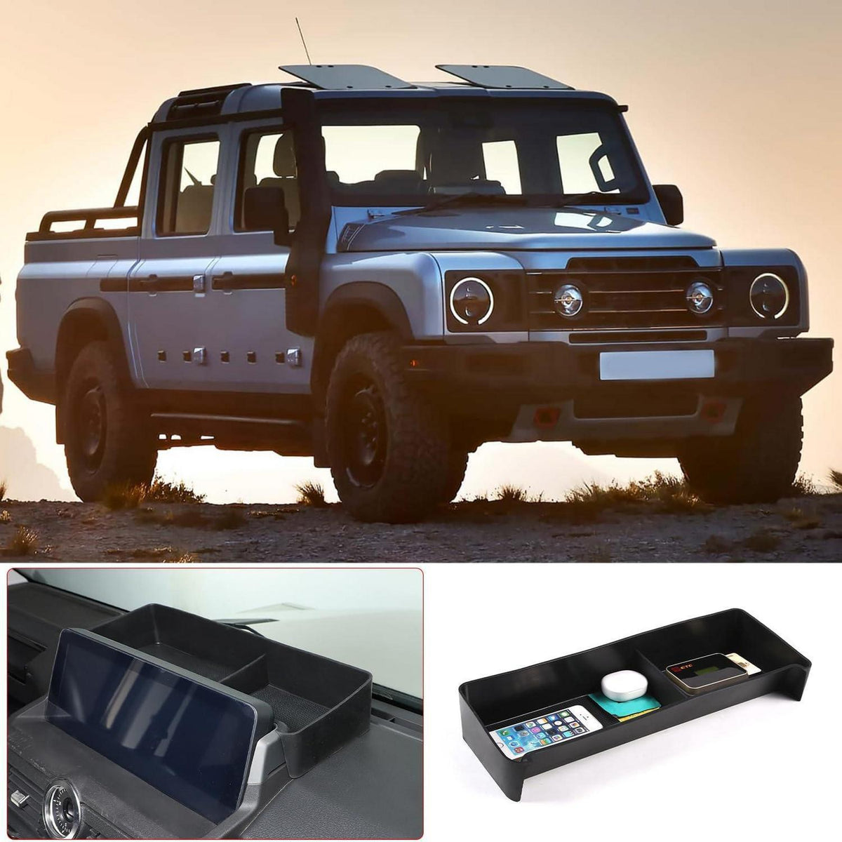 Mittelkonsolen Organizer für INEOS Grenadier 2020-2024