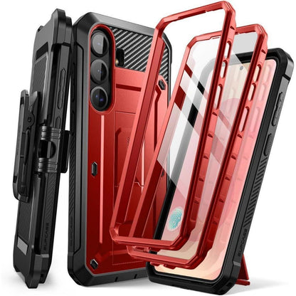 Outdoor Hülle für Samsung Galaxy S25 Plus mit Gürtelclip & Ständer