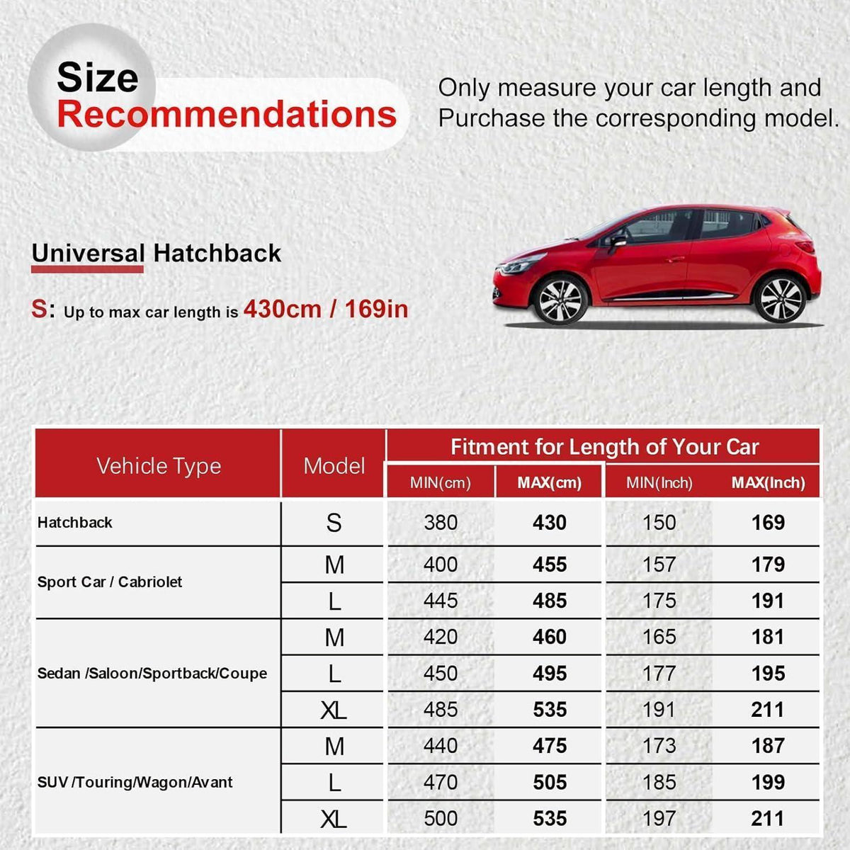Premium Autoabdeckung Innen Stretch Fließheck