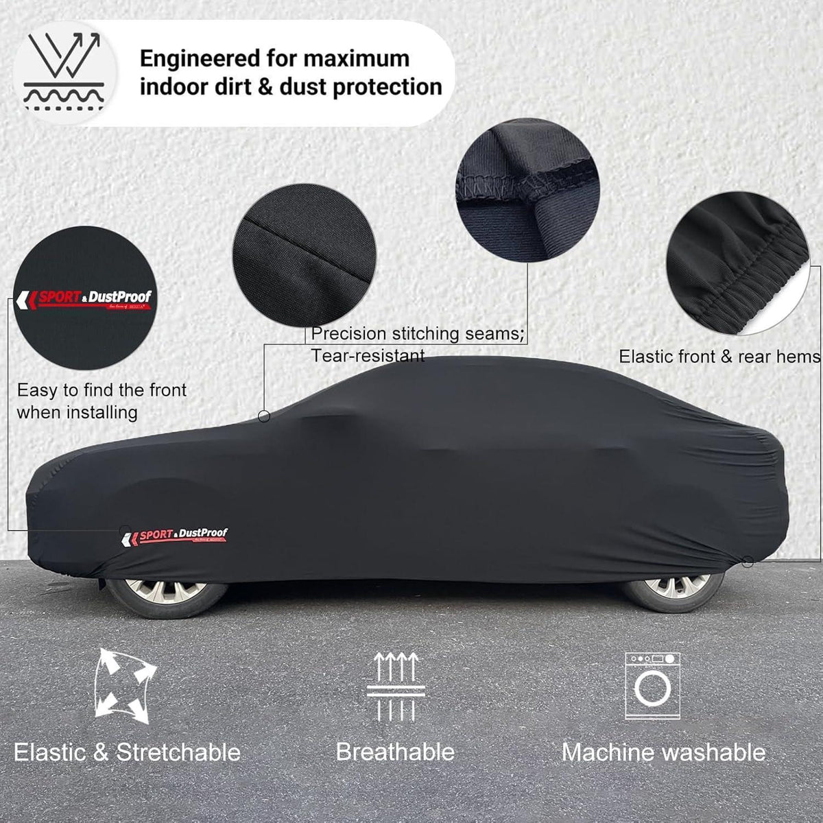 Premium Auto Abdeckplane Indoor Stretch Limousine