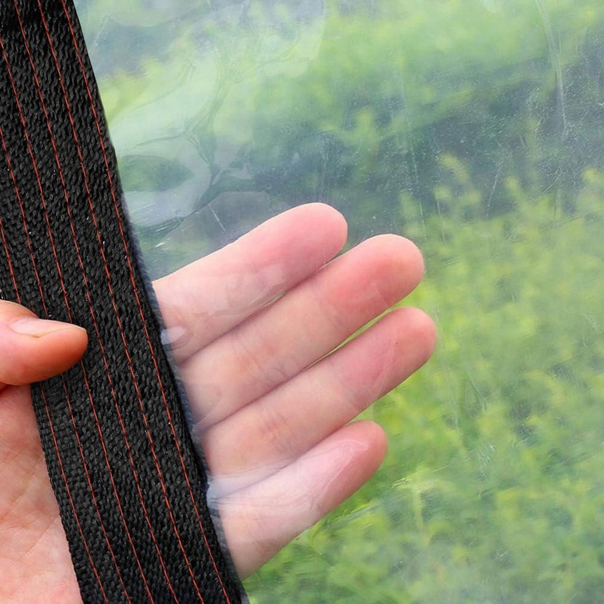 Transparente Abdeckplane 2.5x6m mit Ösen – Wasserdicht & Wetterfest