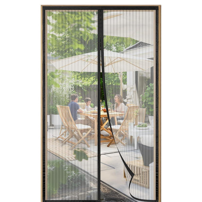 Fliegengitter Tür 95x215 cm mit Magneten – Ohne Bohren & Langlebig