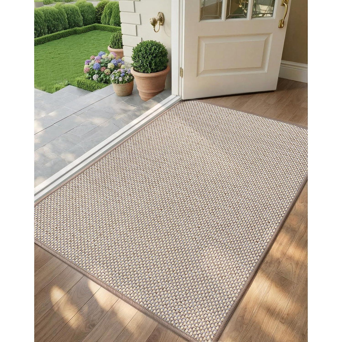 Fußmatte Innen Beige 120x180cm – Schmutzfangmatte für Küche & Eingang