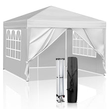 3x3m Pop-up Pavillon mit 4 Seiten – UV-Schutz & Wasserdicht