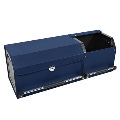 Auto Kofferraum Organizer mit Deckel & Griff – Blau