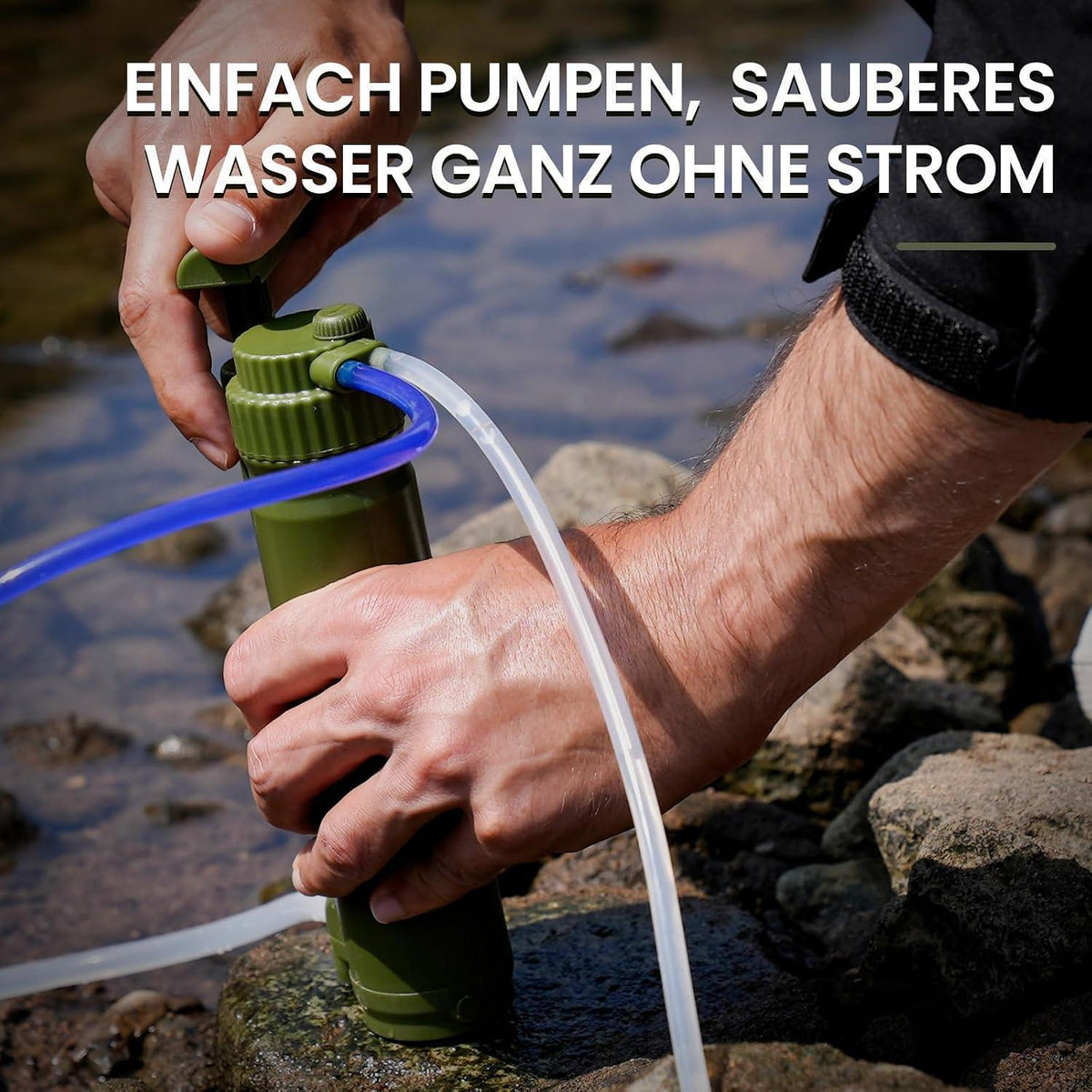 Wasserfilter Outdoor mit RO Membran – 10.000 Liter Kapazität