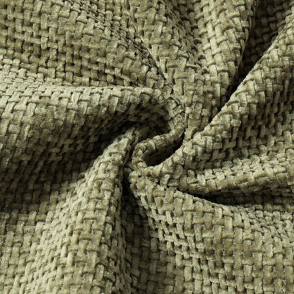 2x Kissenbezug 40x40 Olivgrün - Chenille Sofakissen