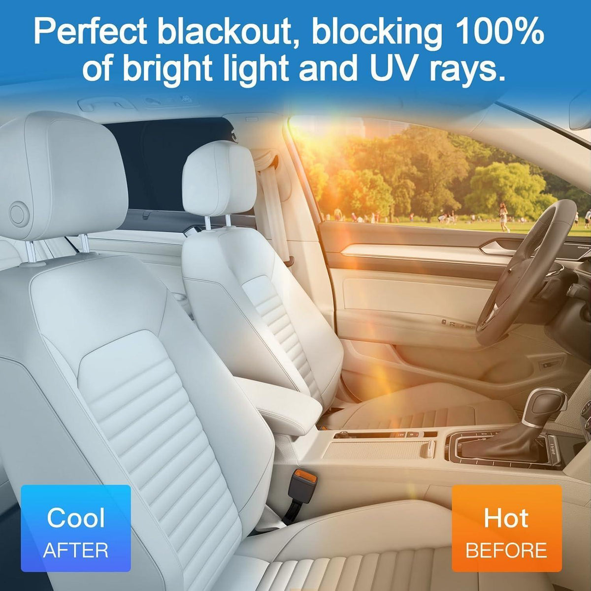 Auto Sonnenschutz für VW Sharan 2010-2020 – Vollständiger Satz