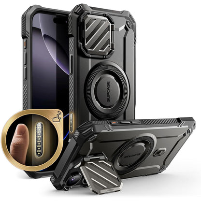 iPhone 16 Pro Max Hülle mit MagSafe & Kameraschutz, Ständer