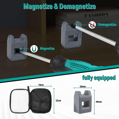 12tlg Torx Schraubendreher Set mit Magnetisierer