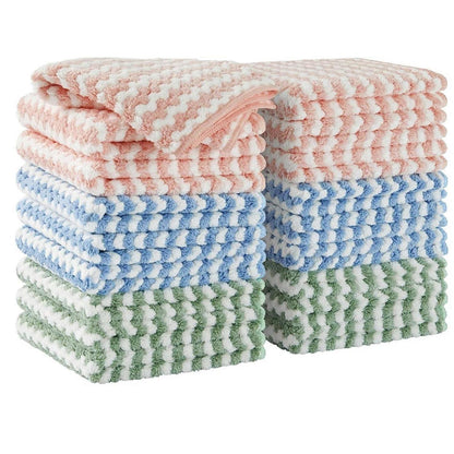 Mikrofaser Reinigungstücher bunt – 18er Pack für Küche & Haushalt