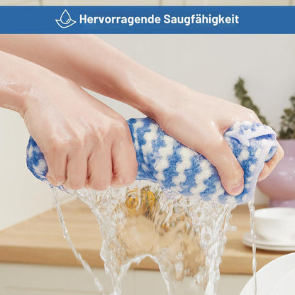 Mikrofaser Reinigungstücher bunt – 18er Pack für Küche & Haushalt