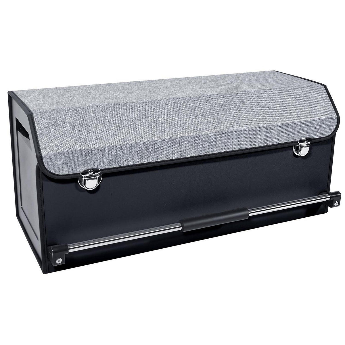 Auto Kofferraum Organizer mit Deckel – Wasserdichte Box 60L in Lederoptik