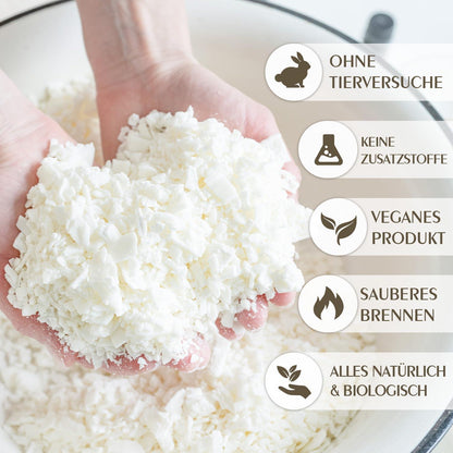 Sojawachs Flocken 15KG – Natürliches Wachs für Kerzen