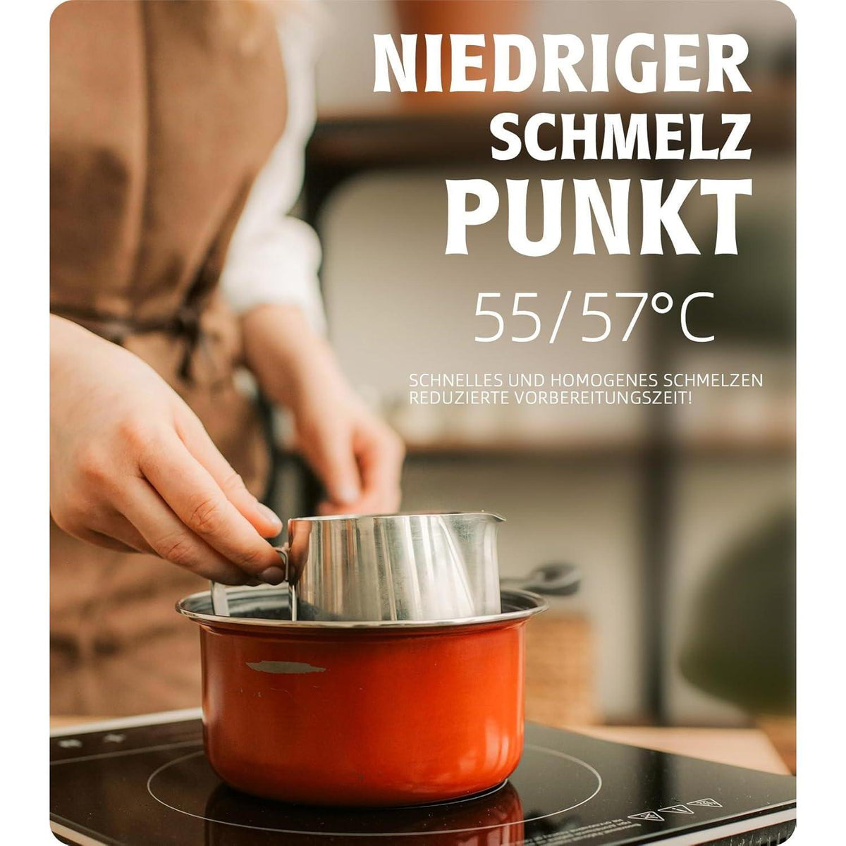 Sojawachs Flocken für Kerzen 15kg - 100% Natürlich & Biologisch