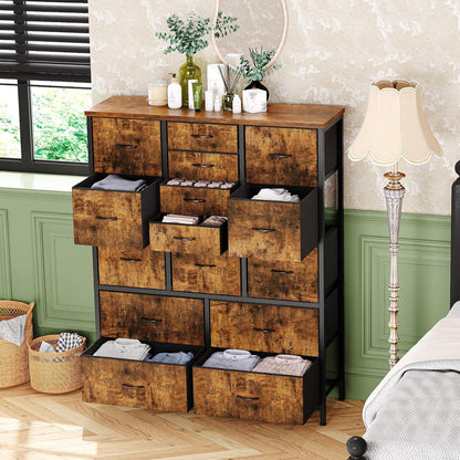 Kommode mit 15 Schubladen – Schlafzimmer, Wohnzimmer & Flur
