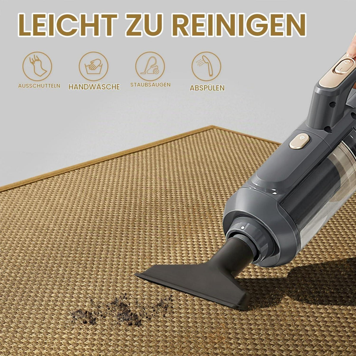 Fußmatte Innen 90x150 cm – Rutschfest & Waschbar