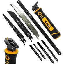 8-in-1 Metallsäge Set mit 8 Sägeblättern, ergonomisch