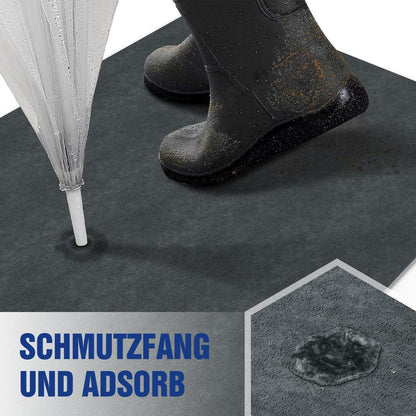 Schmutzfangmatte 90x200cm - Superdünn & Saugfähig für Innenräume