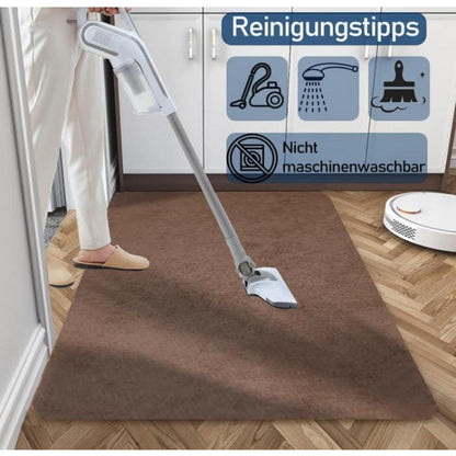 Schmutzfangmatte Braun 80x120cm – Saugfähig & Rutschfest