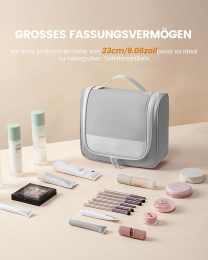 Kulturtasche Damen Wasserdicht mit Haken Aufhängung