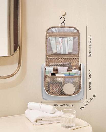 Kulturtasche Damen Wasserdicht mit Haken Groß Make Up Beauty Case