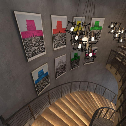 Selbstklebende Betonoptik Tapete, dunkelgrau, 122x398 cm