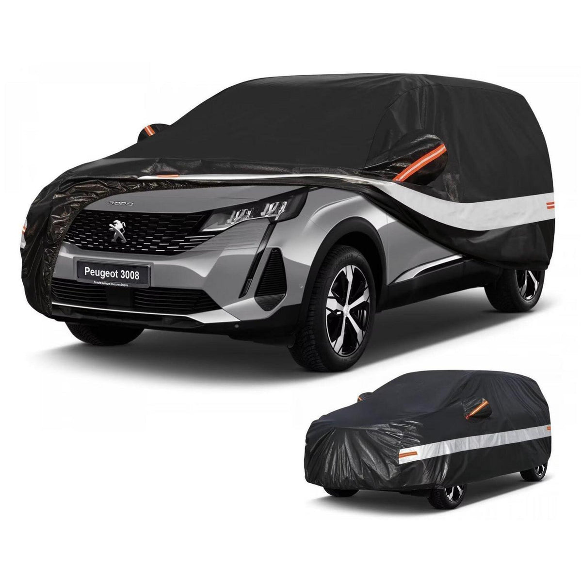 Autoabdeckung Peugeot 3008 (2009-2025) – Wasserdicht & Ganzjährig