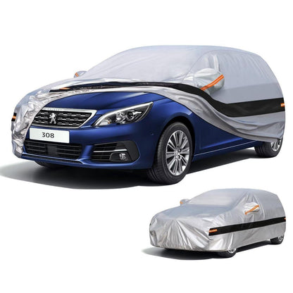 Autoabdeckung Peugeot 308 (2007-2025) – Wasserdicht & Ganzjährig