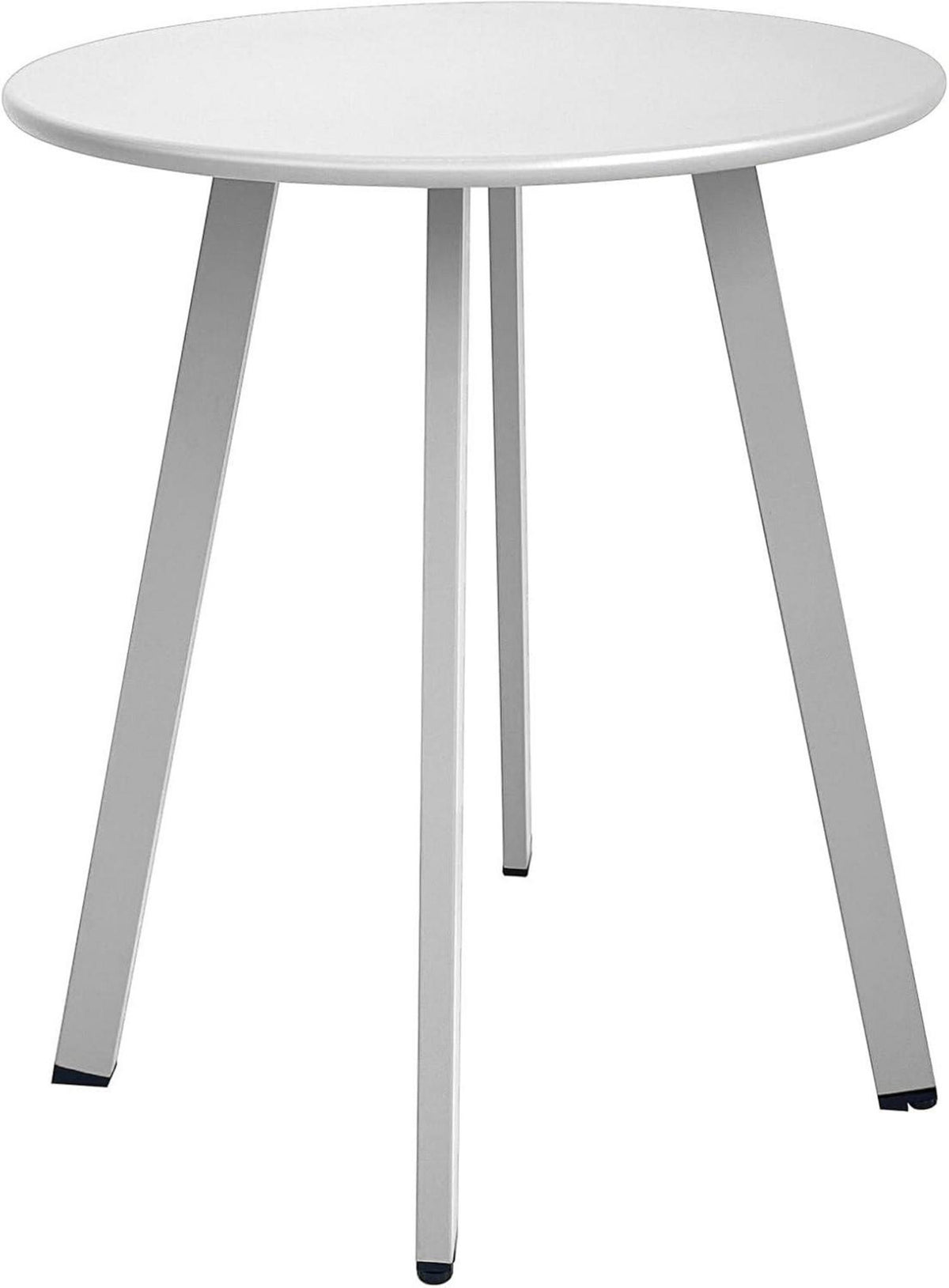 Outdoor Beistelltisch Metall Stahl Runder Wetterfest