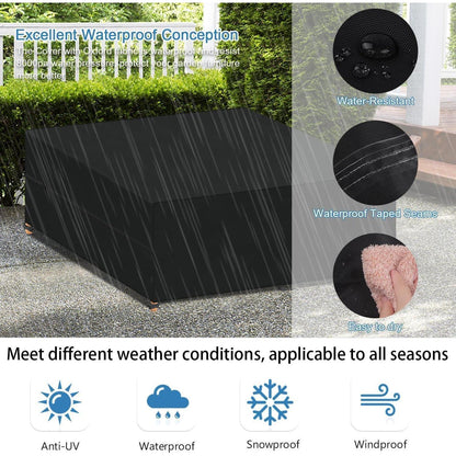 Gartenmöbel Abdeckung 300x250x100cm – Wasserdicht & Winterfest
