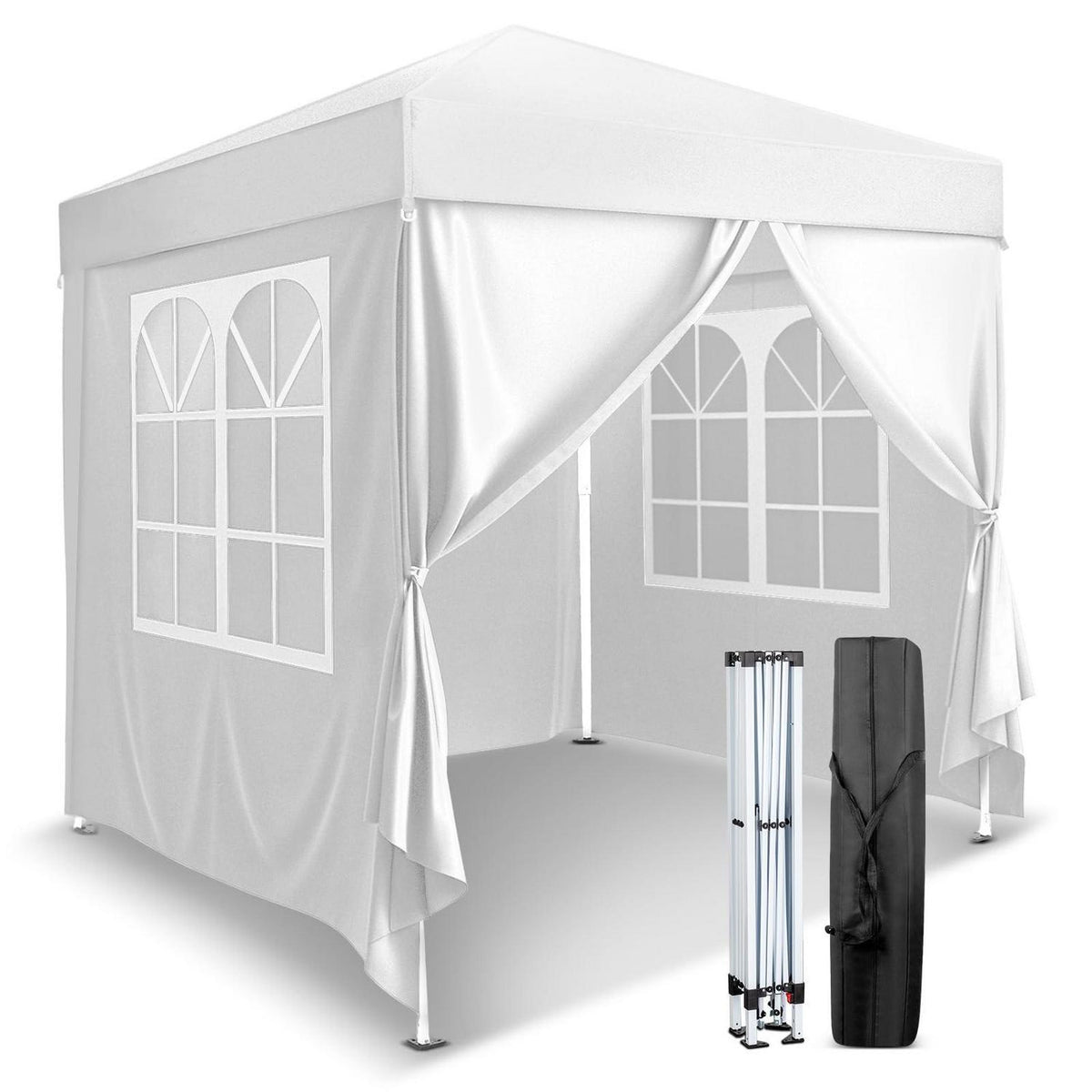 Faltpavillon 2x2m – Wasserdicht & Höhenverstellbar mit Zubehör