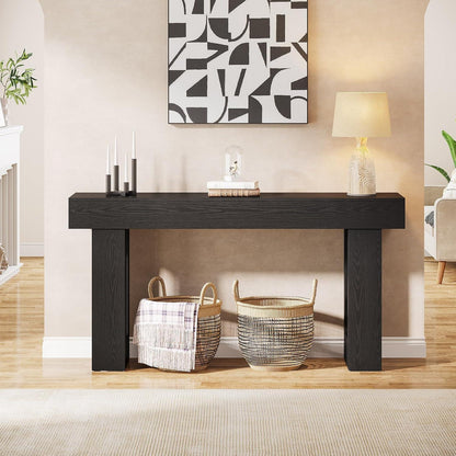 160 cm Konsolentisch Landhausstil – Schwarz