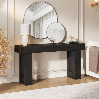 160 cm Konsolentisch Landhausstil – Schwarz