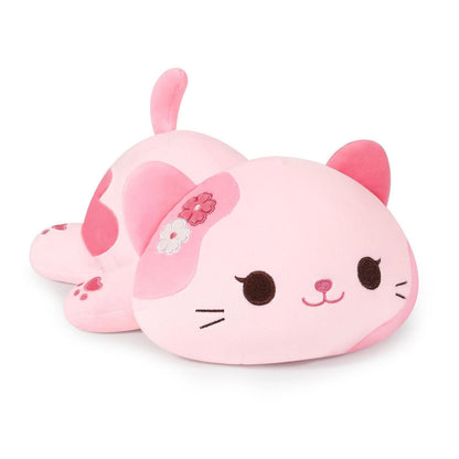 Kuscheltier Katze Plüschtier 50cm Rosa
