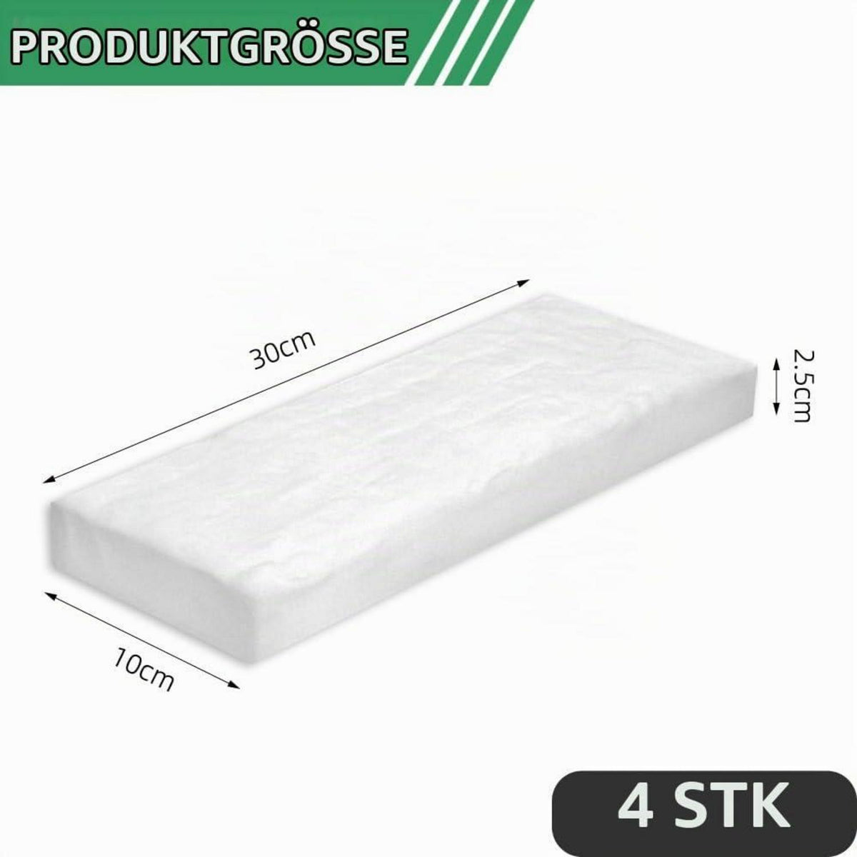 Keramikschwamm Set für Bioethanol Kamin – 4 Stück