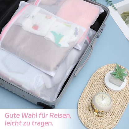 8er-Set Wäschenetze für Waschmaschine – Feinmaschig & Wiederverwendbar