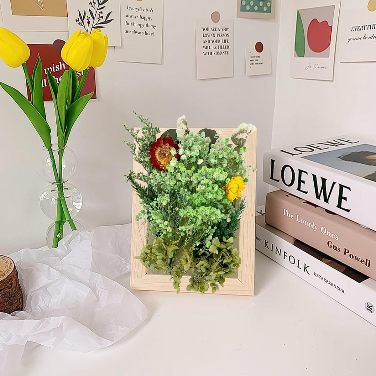 Getrocknete Blumen – Naturdeko für Zuhause & DIY Projekte