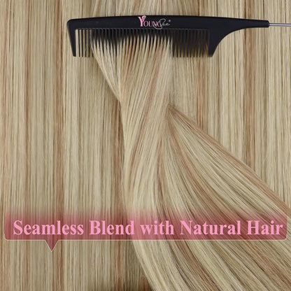 Blond Tape Extensions Echthaar 55cm - 18/613