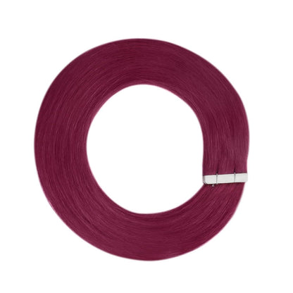 Magenta Tape Extensions Echthaar 45cm – 25g Remy