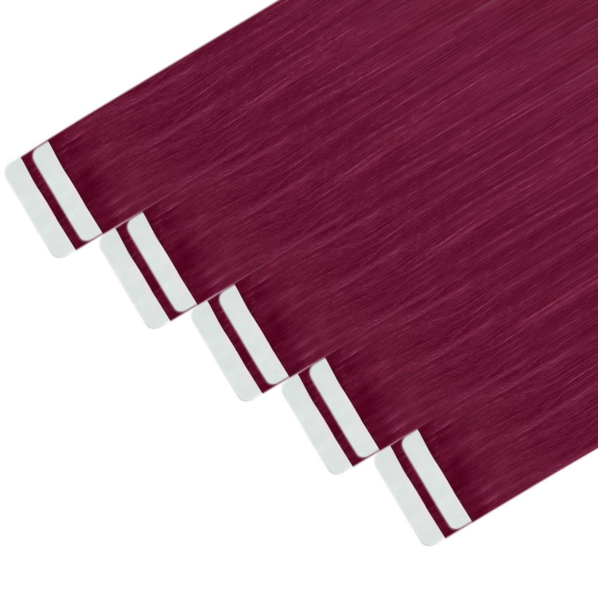 Magenta Tape Extensions Echthaar 40cm - 25g Remy