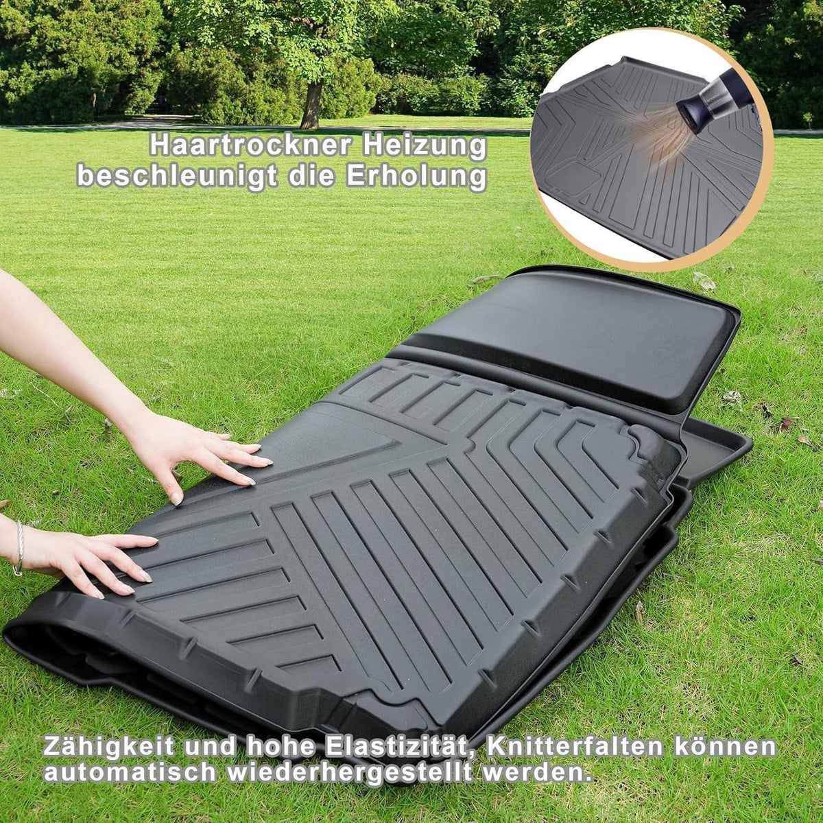 ECOZEN Kofferraumwanne VW Tiguan 3 2024-2026 | Passgenau & Wasserdicht