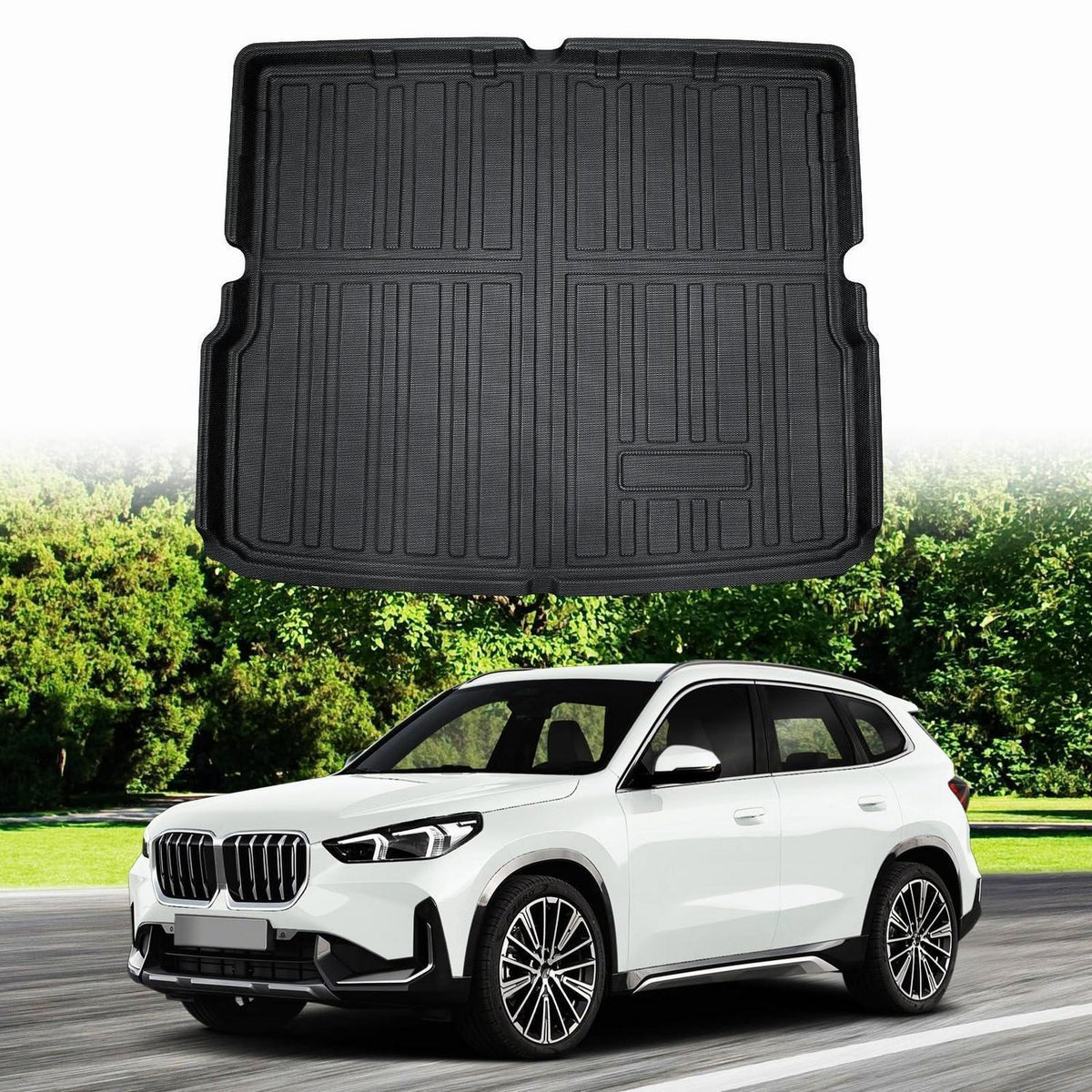 Kofferraumwanne TPE BMW X1/iX1 U11 2022-2026, Passgenau & Wasserdicht