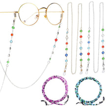Brillenkette Damen 4er Set – Rutschfest, Elegant & Vielseitig