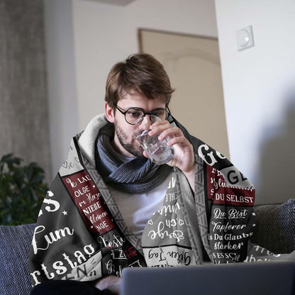 Geburtstagsdecke für Männer – Kuscheldecke 200x150cm Geschenkidee